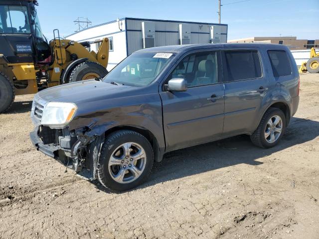 HONDA PILOT EXL 2013 5fnyf4h54db034457