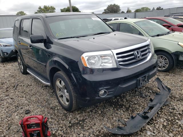 HONDA PILOT EXL 2013 5fnyf4h54db054773