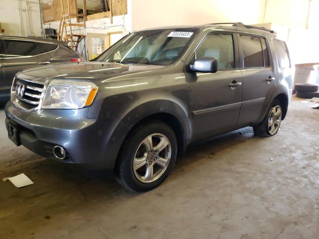 HONDA PILOT EXL 2013 5fnyf4h54db056670