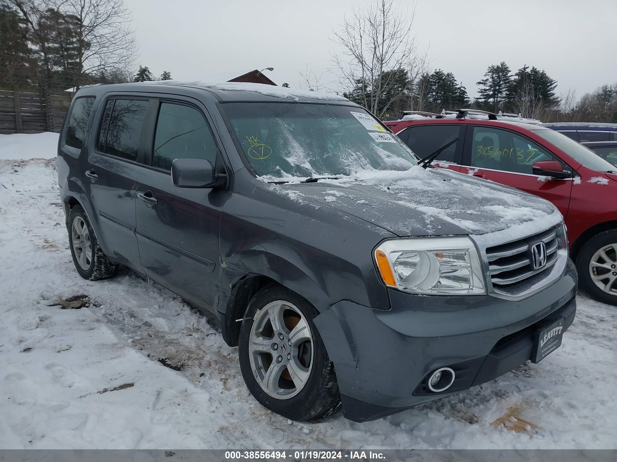 HONDA PILOT 2013 5fnyf4h54db068690