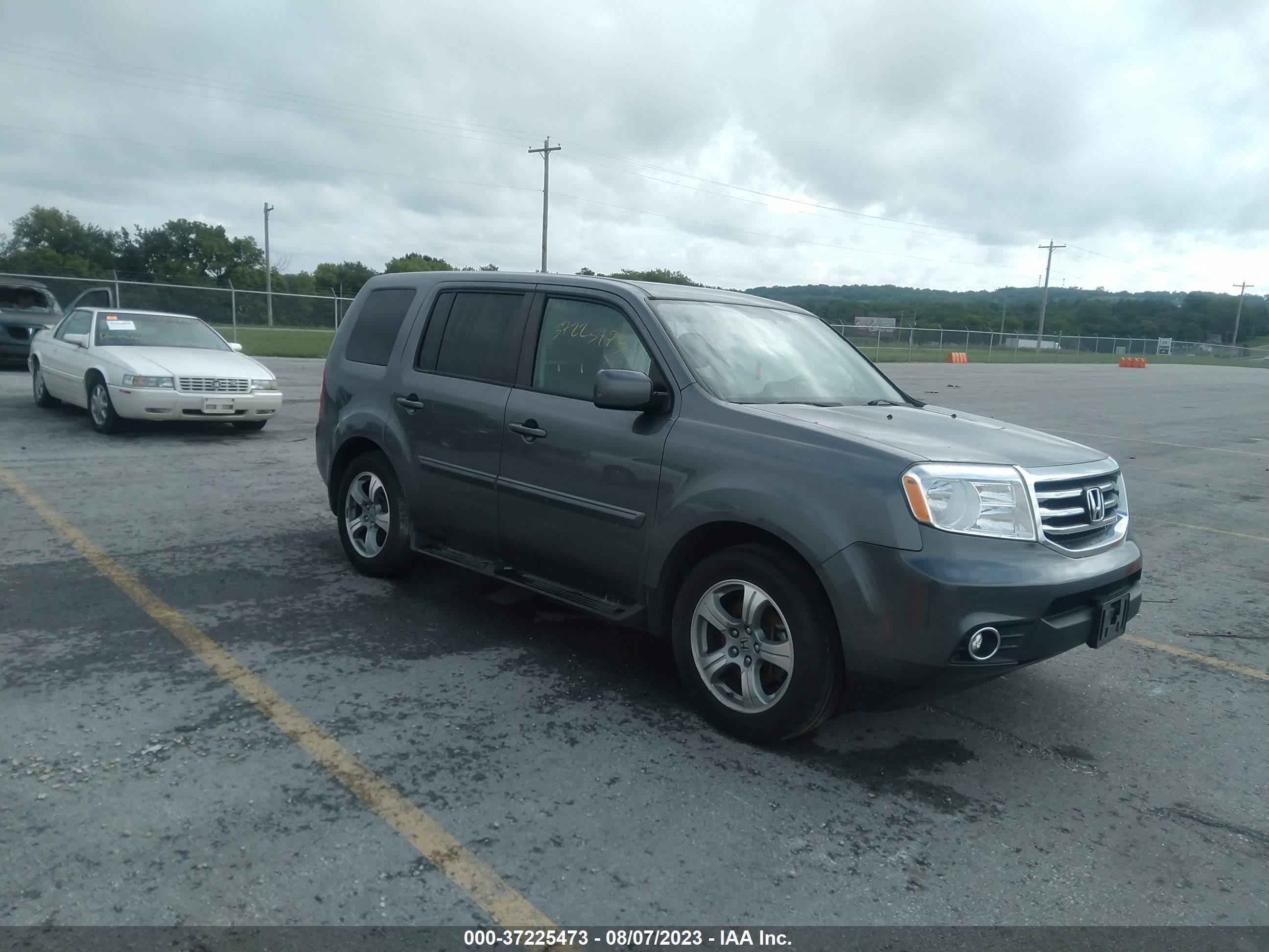 HONDA PILOT 2013 5fnyf4h54db071251