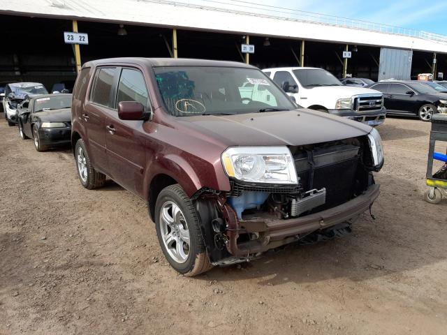 HONDA PILOT EXL 2013 5fnyf4h54db072769