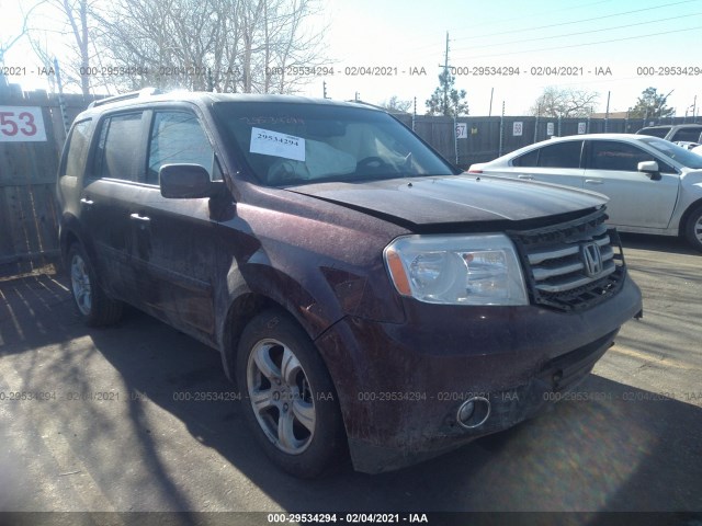 HONDA PILOT 2013 5fnyf4h54db072772