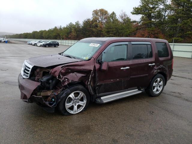 HONDA PILOT EXL 2013 5fnyf4h54db076689