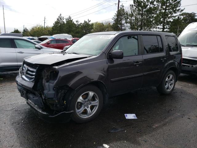 HONDA PILOT EXL 2014 5fnyf4h54eb048750