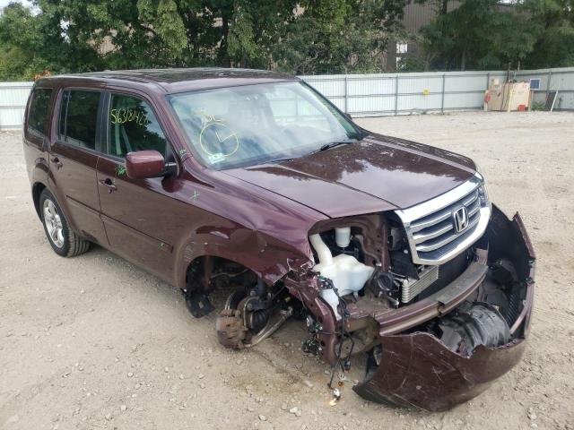 HONDA PILOT EXL 2015 5fnyf4h54fb012686