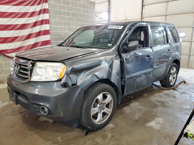 HONDA PILOT EXL 2013 5fnyf4h55db003587