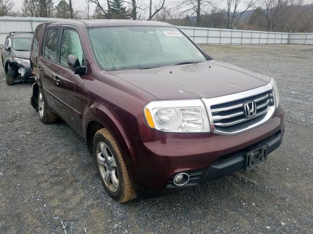 HONDA PILOT EXL 2013 5fnyf4h55db030689