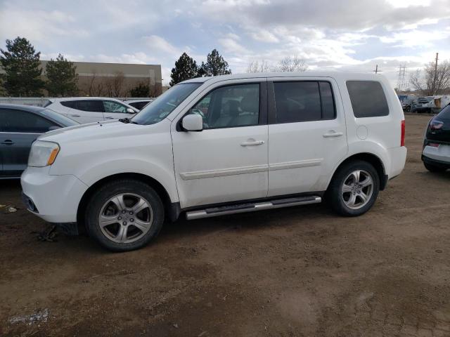 HONDA PILOT EXL 2013 5fnyf4h55db046813