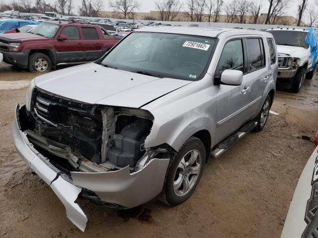 HONDA PILOT EXL 2013 5fnyf4h55db057343