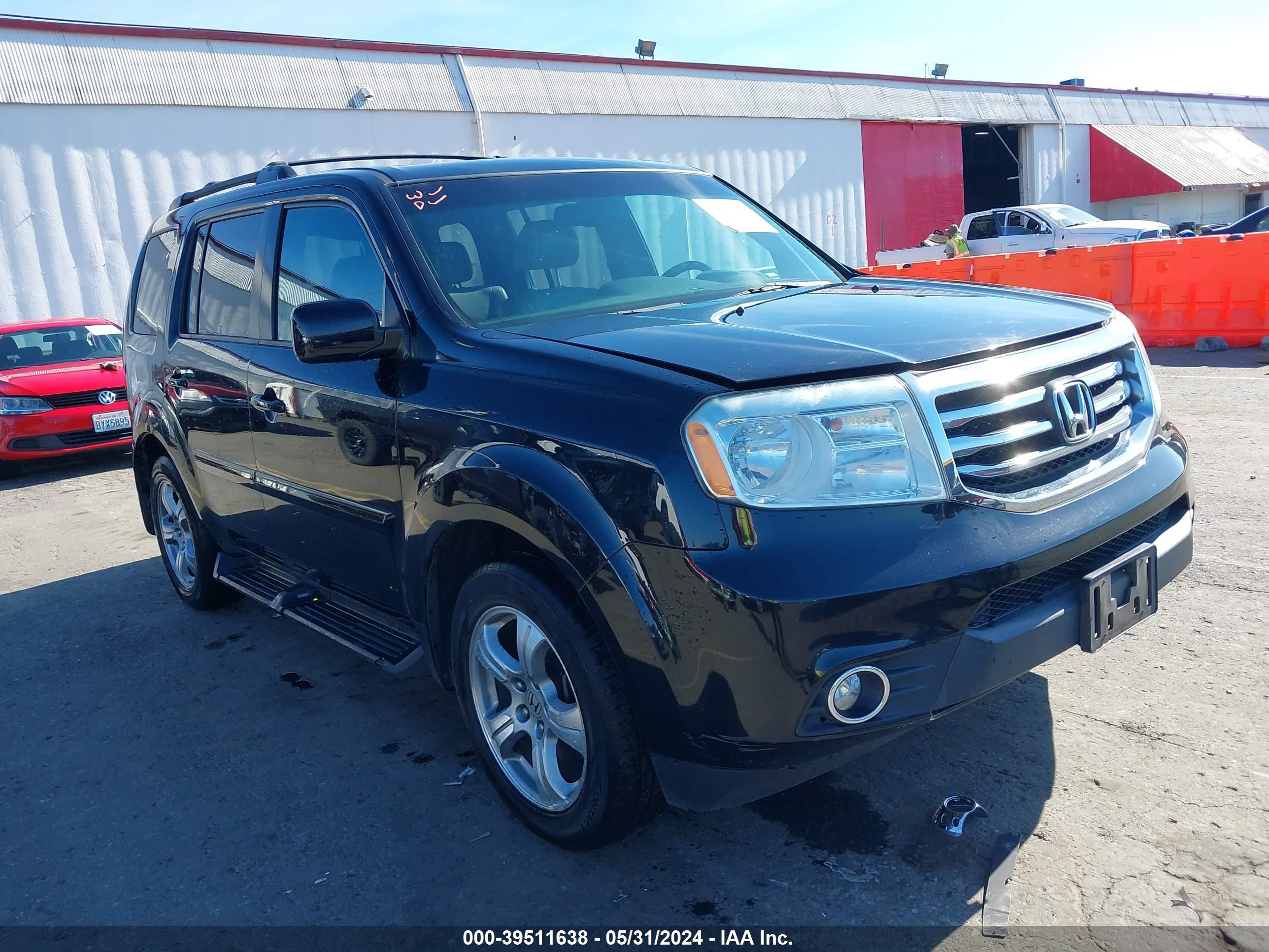 HONDA PILOT 2013 5fnyf4h55db075535