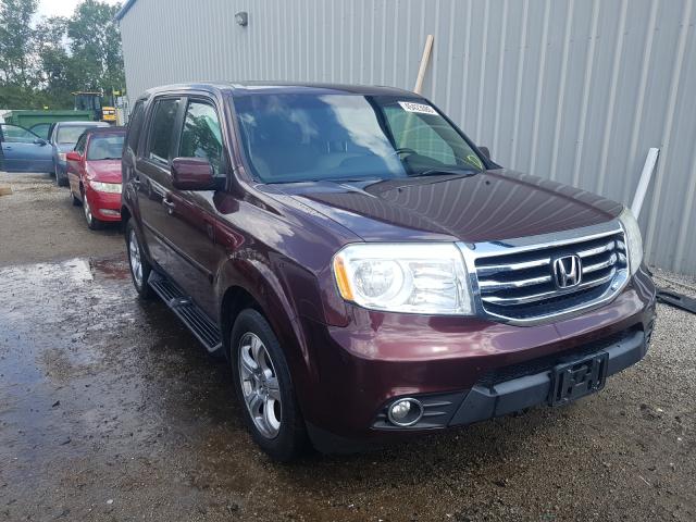 HONDA PILOT EXL 2014 5fnyf4h55eb010847