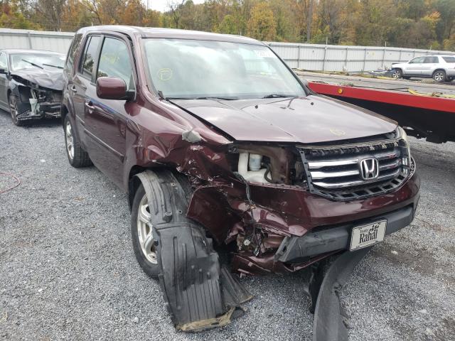 HONDA PILOT EXL 2014 5fnyf4h55eb020939