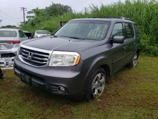 HONDA PILOT EXL 2014 5fnyf4h55eb037577