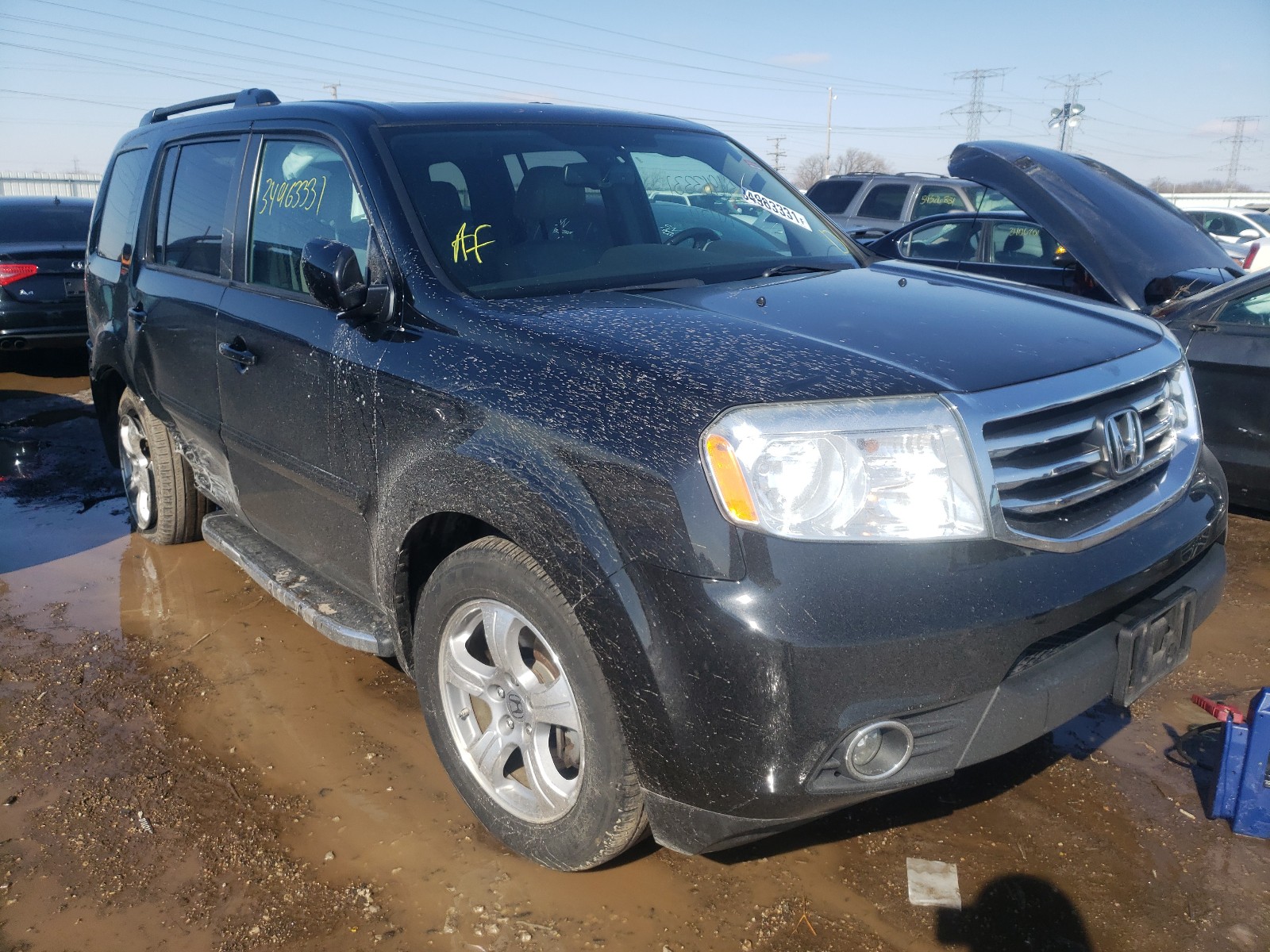 HONDA PILOT EXL 2015 5fnyf4h55fb047253