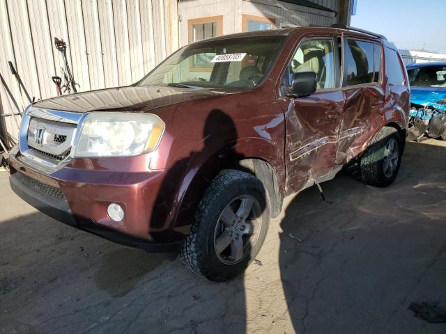 HONDA PILOT EXL 2011 5fnyf4h56bb026454