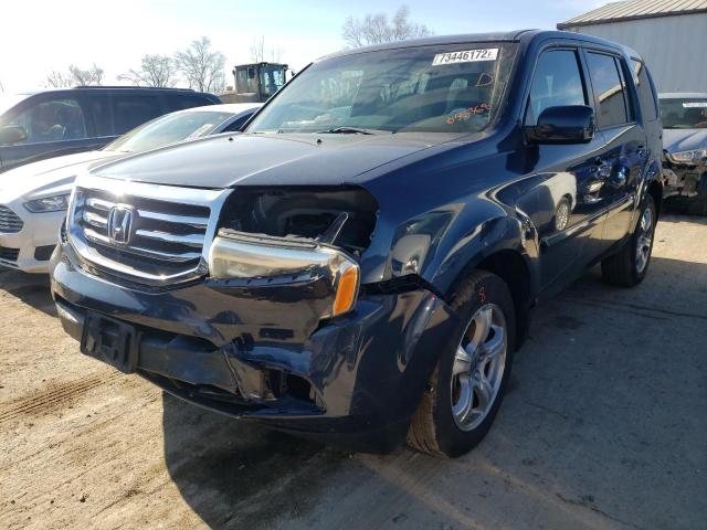 HONDA PILOT EXL 2012 5fnyf4h56cb058368