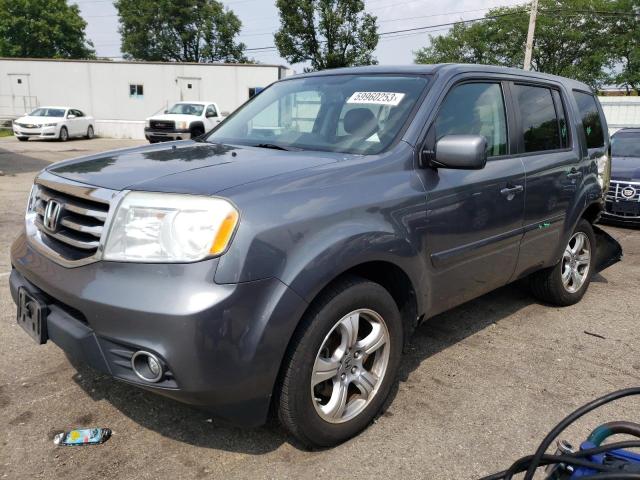 HONDA PILOT EXL 2013 5fnyf4h56db019801