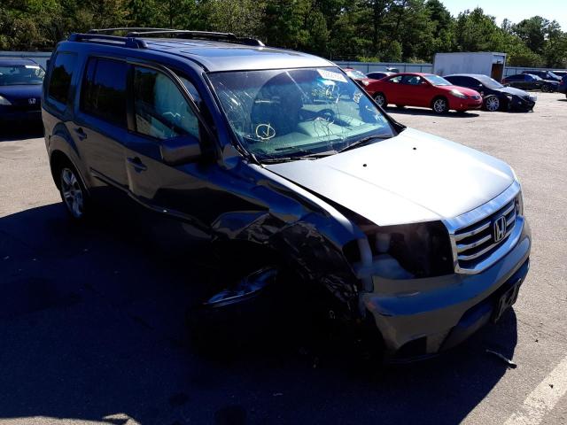 HONDA PILOT EXL 2013 5fnyf4h56db020561