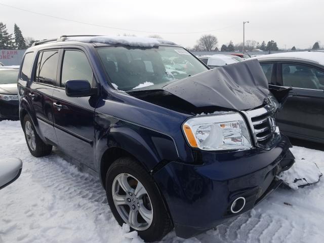 HONDA PILOT EXL 2013 5fnyf4h56db037120