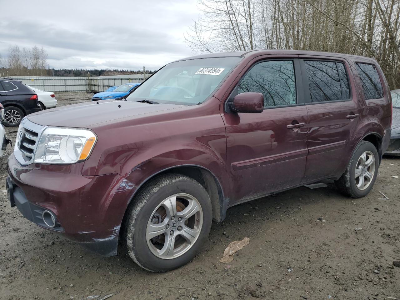 HONDA PILOT 2013 5fnyf4h56db042897