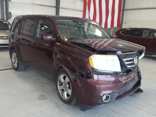 HONDA PILOT EXL 2013 5fnyf4h56db045041