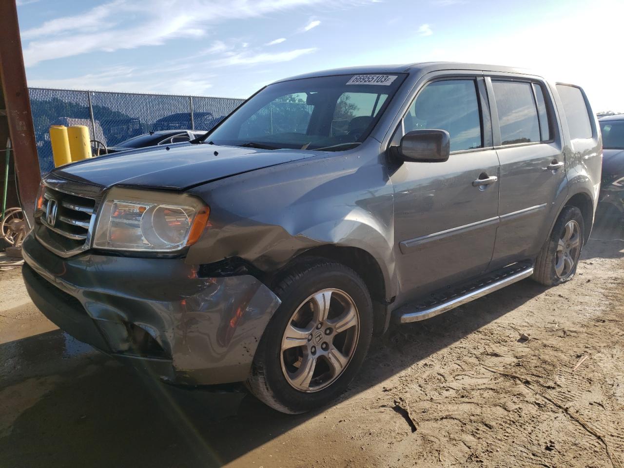 HONDA PILOT 2013 5fnyf4h56db072191