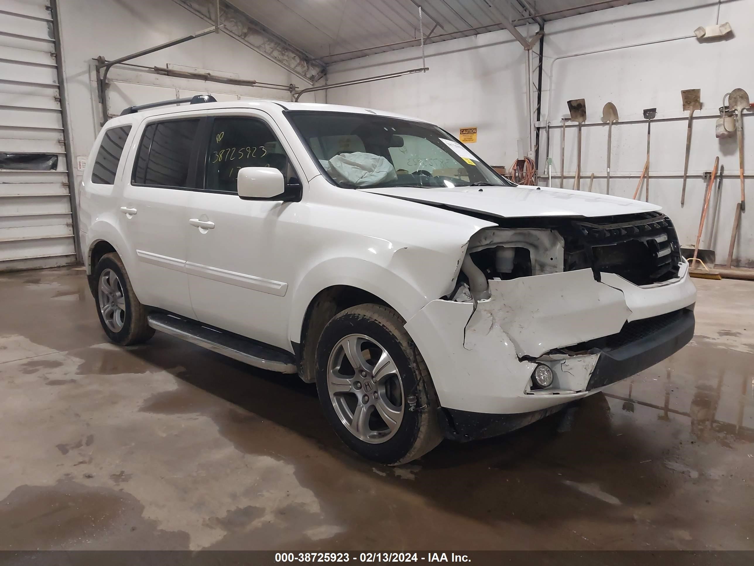 HONDA PILOT 2013 5fnyf4h56db083093