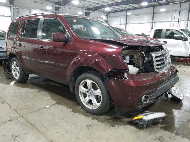 HONDA PILOT EXL 2014 5fnyf4h56eb014079