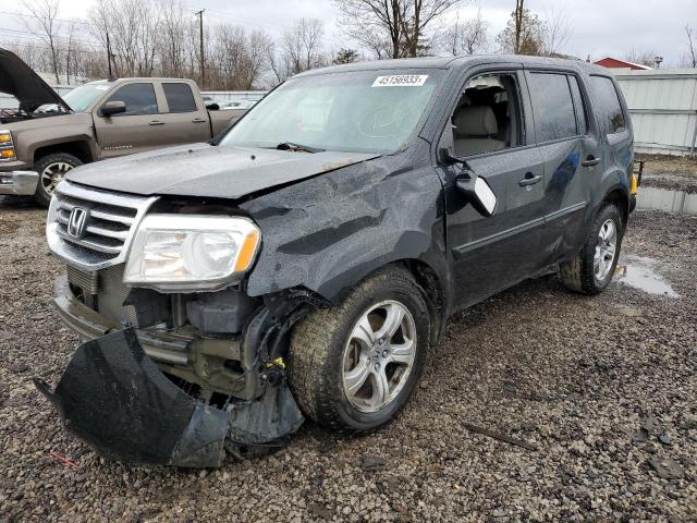 HONDA PILOT EXL 2014 5fnyf4h56eb027382