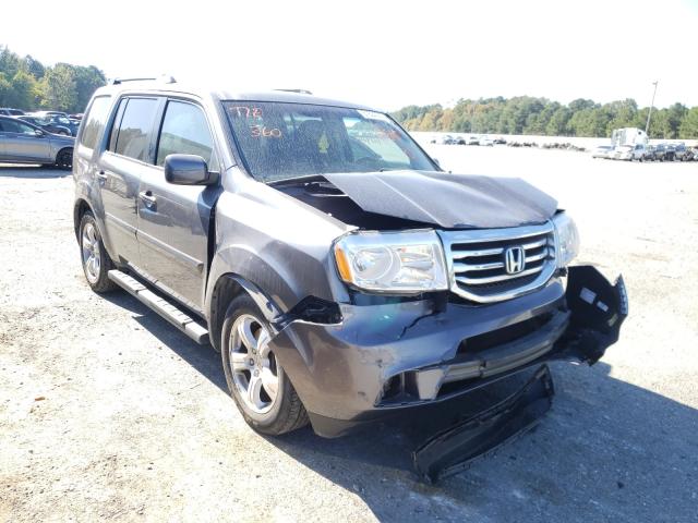 HONDA PILOT EXL 2014 5fnyf4h56eb035403