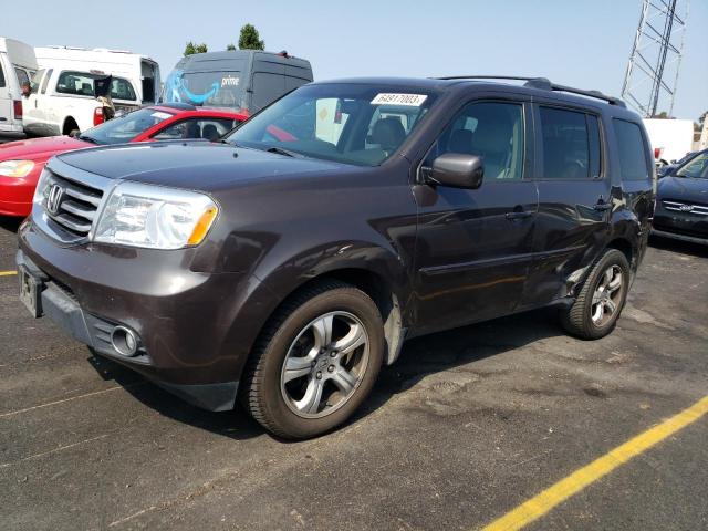 HONDA PILOT EXL 2014 5fnyf4h56eb039211