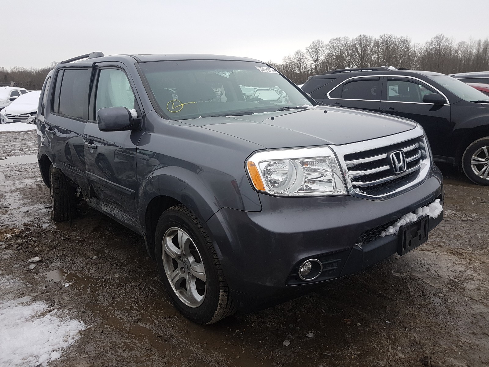 HONDA PILOT EXL 2015 5fnyf4h56fb036990