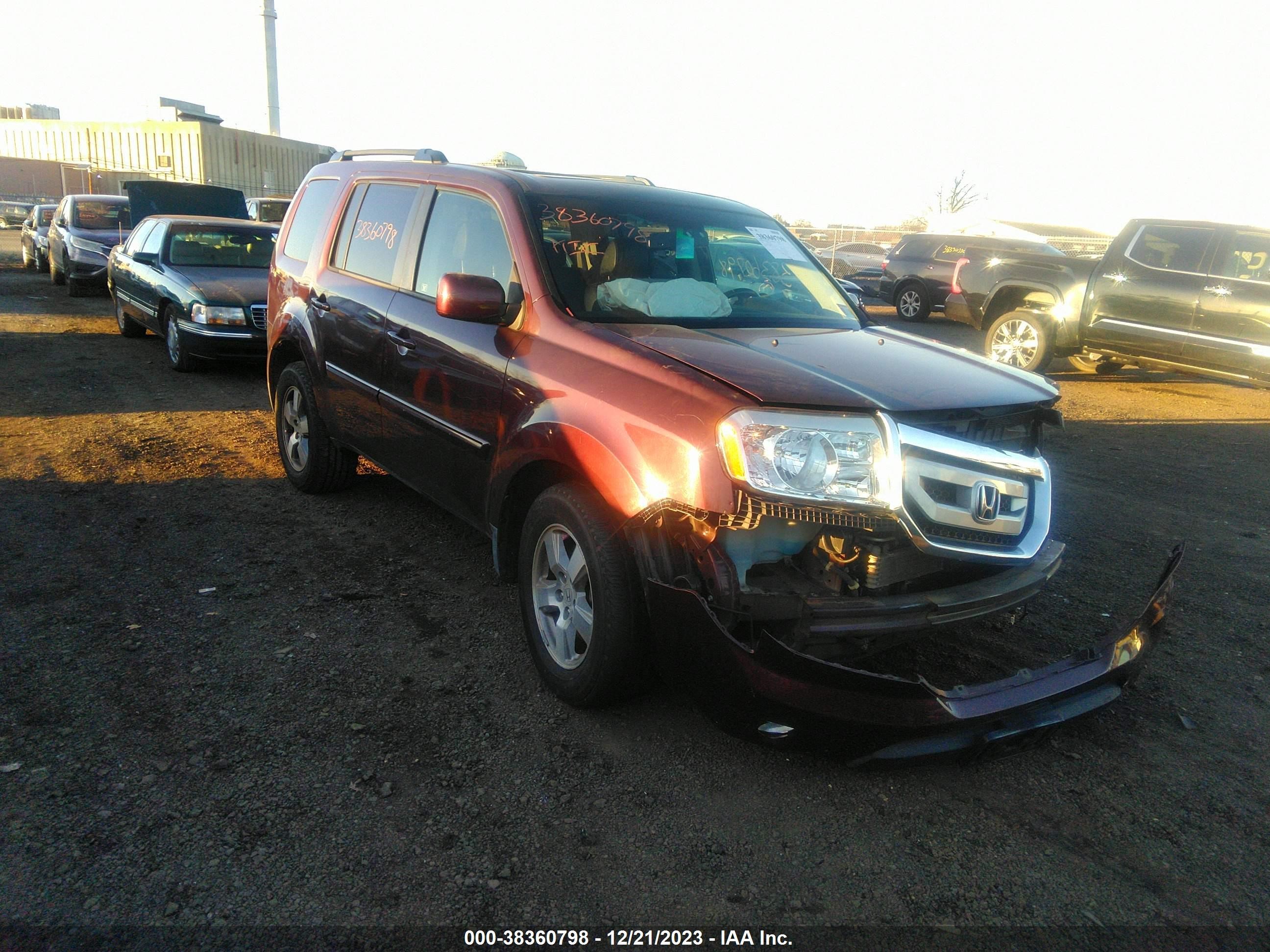 HONDA PILOT 2010 5fnyf4h57ab034626