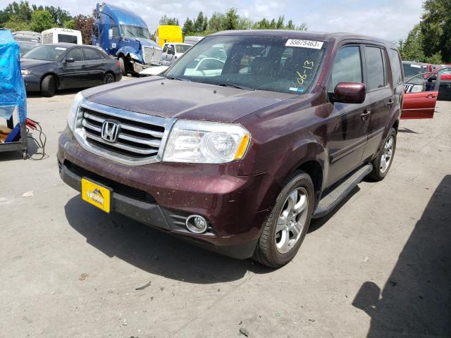 HONDA PILOT EXL 2012 5fnyf4h57cb031261