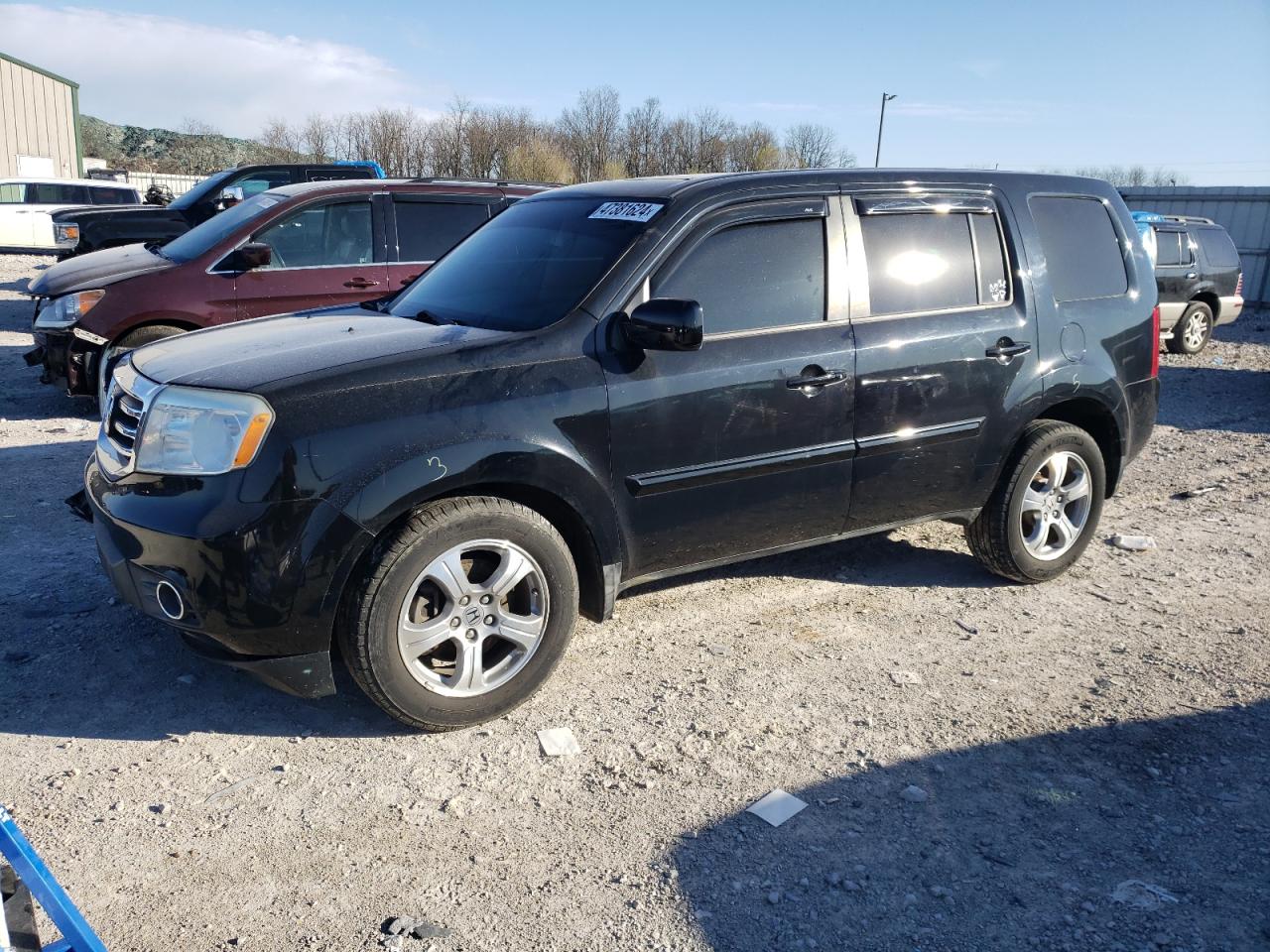 HONDA PILOT 2012 5fnyf4h57cb047136