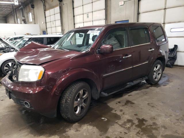 HONDA PILOT EXL 2012 5fnyf4h57cb060985