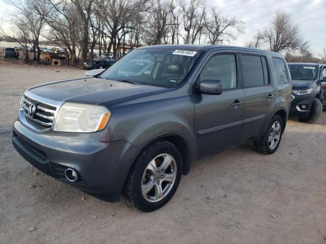 HONDA PILOT EXL 2013 5fnyf4h57db052838