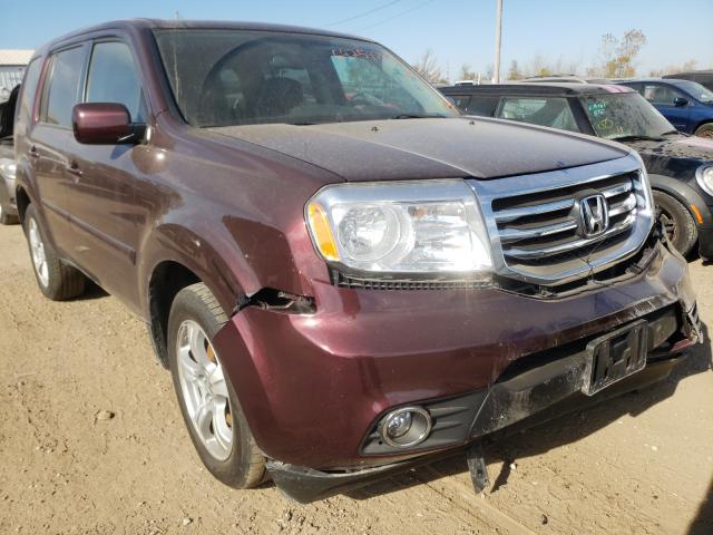 HONDA PILOT EXL 2013 5fnyf4h57db057540