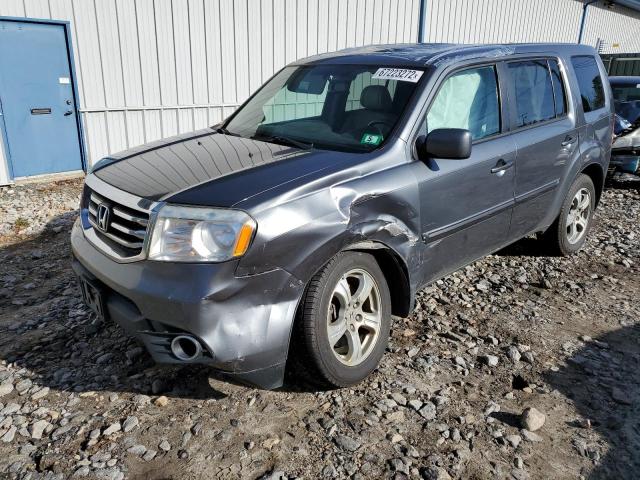 HONDA PILOT EXL 2013 5fnyf4h57db061216