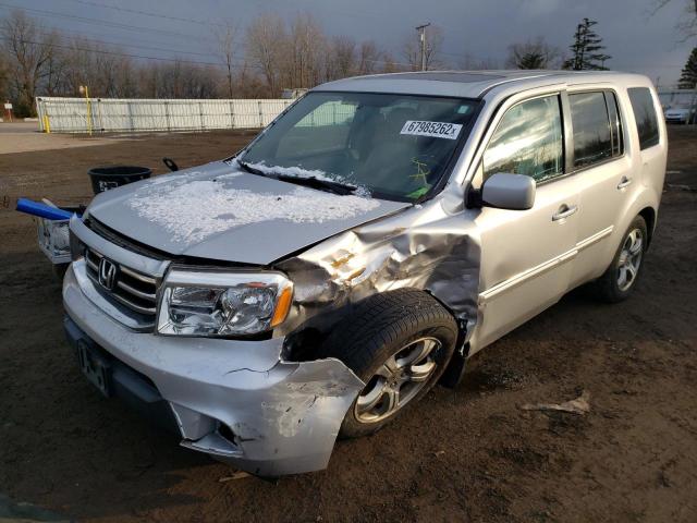 HONDA PILOT EXL 2013 5fnyf4h57db063144