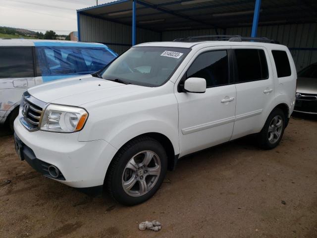 HONDA PILOT EXL 2013 5fnyf4h57db073978