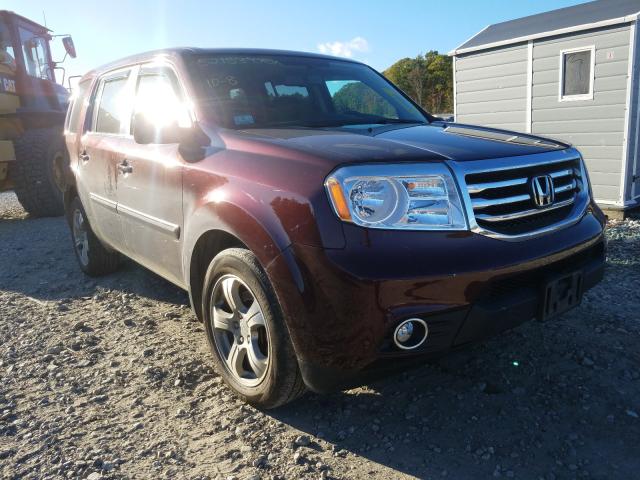 HONDA PILOT EXL 2014 5fnyf4h57eb029142