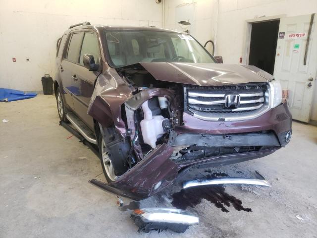 HONDA PILOT EXL 2014 5fnyf4h57eb046152