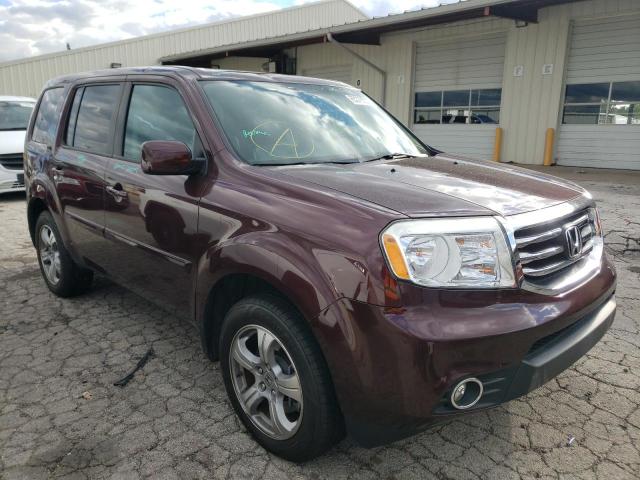 HONDA PILOT EXL 2014 5fnyf4h57eb049892