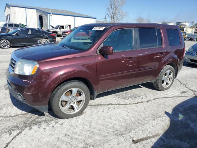 HONDA PILOT EXL 2014 5fnyf4h57eb052307