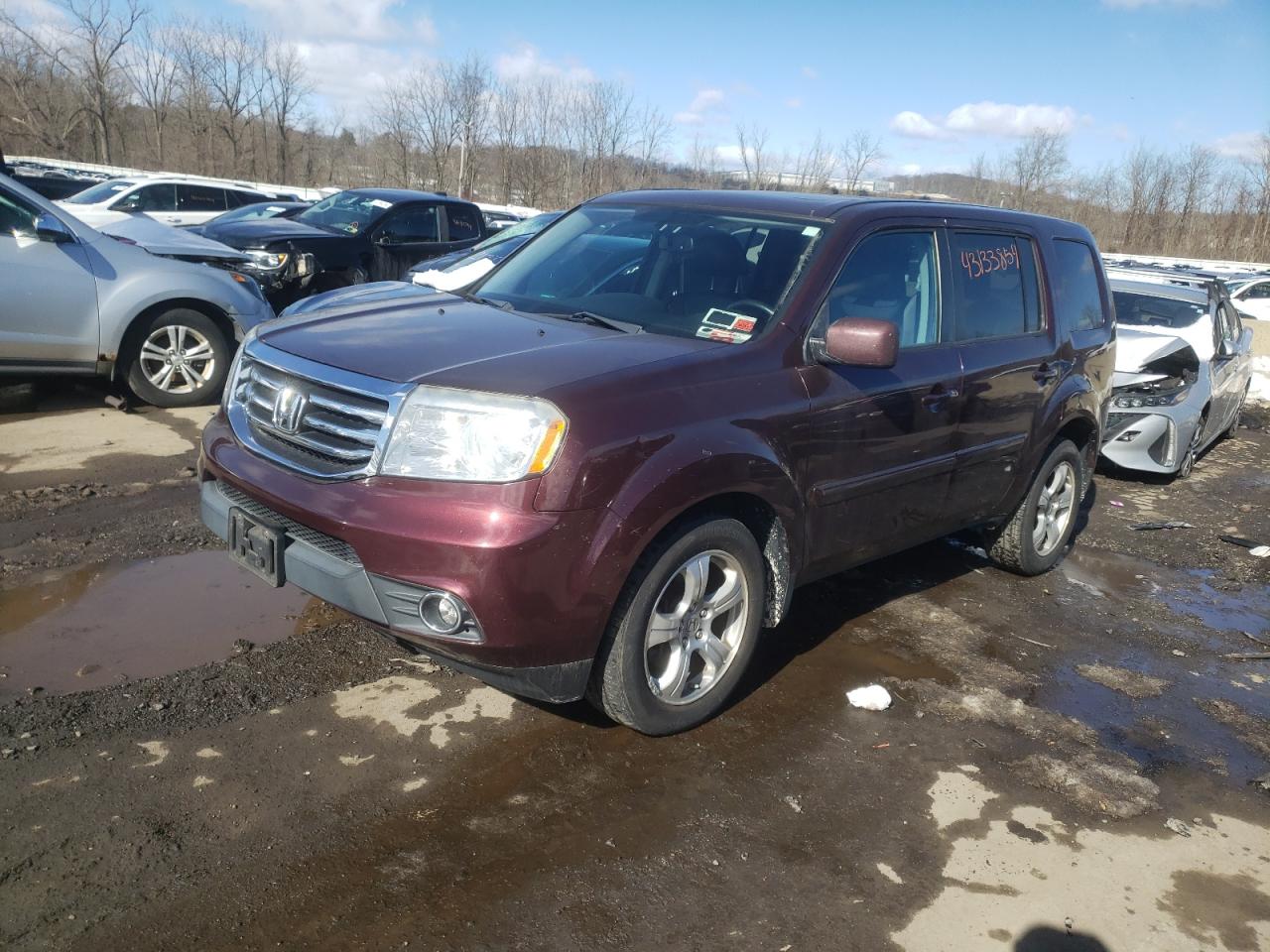 HONDA PILOT 2015 5fnyf4h57fb036643