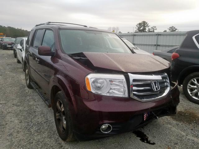 HONDA PILOT EXL 2015 5fnyf4h57fb059551