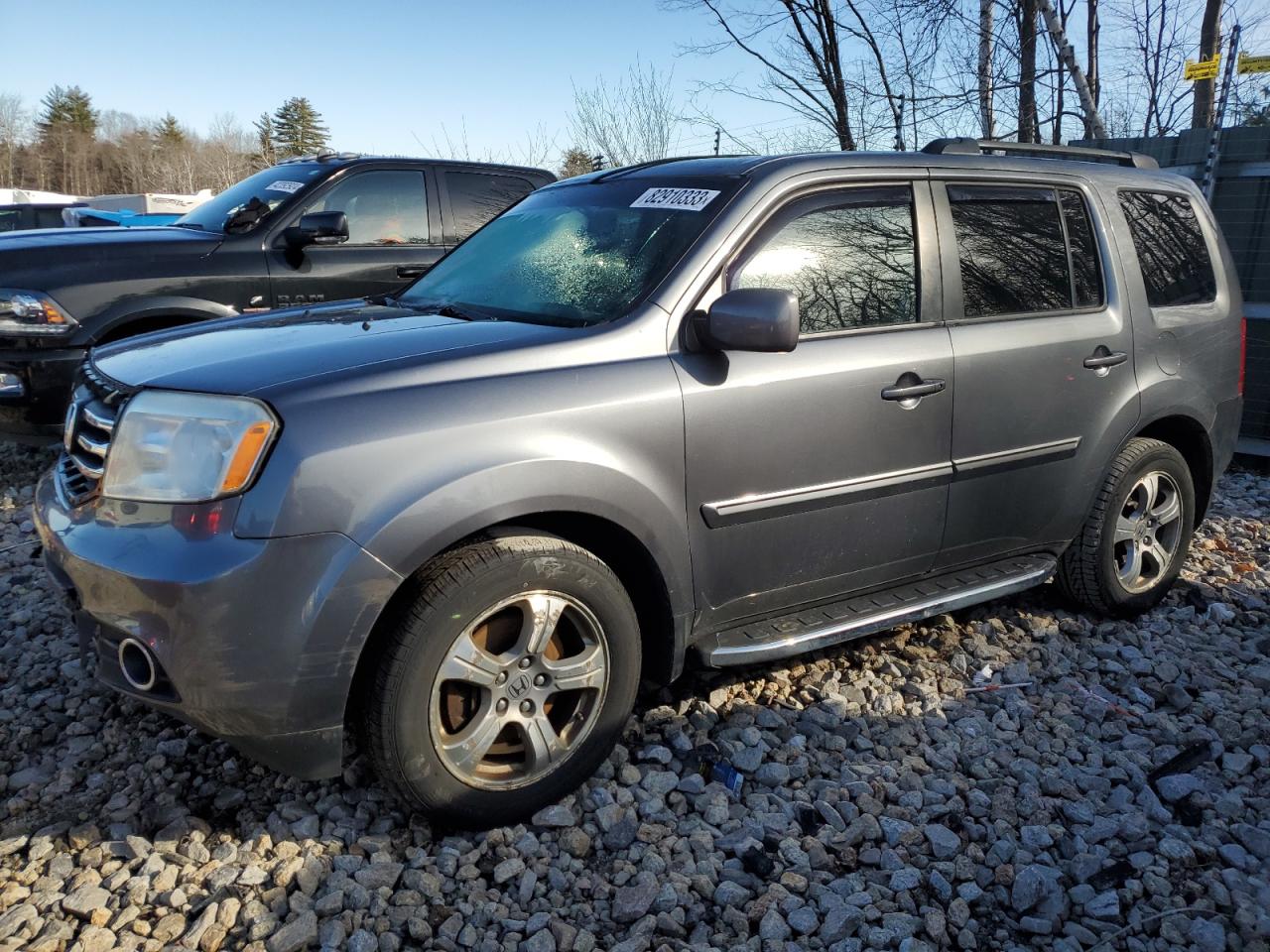 HONDA PILOT EXL 2012 5fnyf4h58cb005042