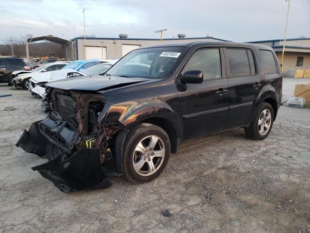 HONDA PILOT EXL 2012 5fnyf4h58cb023072